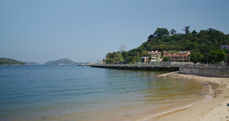 Fototapeta premium Sand beach on mui wo