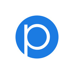 Fototapeta premium P Logo/Icon