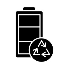 Eco battery icon