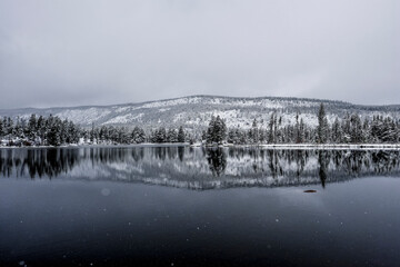 Winter Landscape At Rocky Mountain National Park