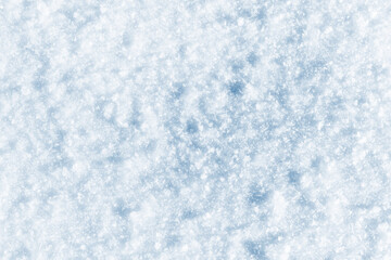 Snow background. Ice texture. Winter seanson pattern. Pile of snow. Crystal snowflake shine.