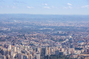 Partial view of downtown Belo Horizonte