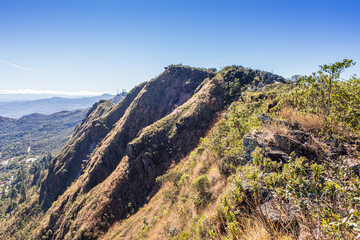 Fototapeta na wymiar Partial view of the Serra do Curral viewpoint