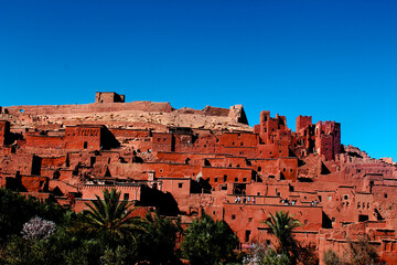 the ruins of the ancient city of historic city