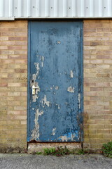 Old door of a building