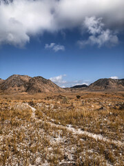 landscape in the mountains