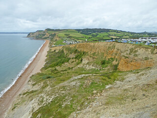 	
Cliffs at Eype in Dorset, England	