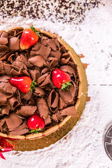 Delicous Sweet Bakery Patisserie Food Menu Gourmet Meal Dessert Chocolate Strawberry Lemon Flour Cake Pie Piece Chicken Fry Cheese Pizza
