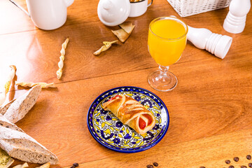 Delicious Sweet Bakery Patisserie Food Menu Gourmet Meal Dessert Chocolate Strawberry Lemon Flour Cake Pie Piece Chicken Fry Cheese Pizza