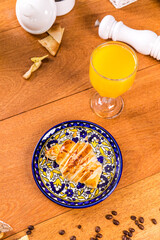 Delicious Sweet Bakery Patisserie Food Menu Gourmet Meal Dessert Chocolate Strawberry Lemon Flour Cake Pie Piece Chicken Fry Cheese Pizza