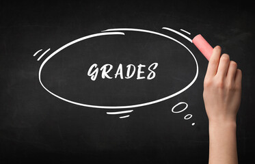 Hand drawing education concept concept