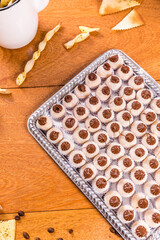 Delicious Sweet Bakery Patisserie Food Menu Gourmet Meal Dessert Chocolate Strawberry Lemon Flour Cake Pie Piece Chicken Fry Cheese Pizza