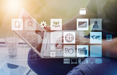 Business intelligence technology and big data analytic, using computer software