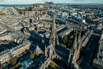 St Mary's Cathedral, inspired by the Mother Church of the Anglican Communion is located in Edinburgh, Scotland. St Mary's Cathedral is the largest Catholic cathedral in Scotland historic beauty