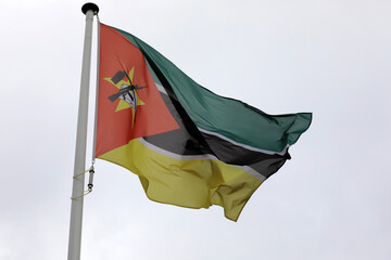 Mosambik - Landesflagge