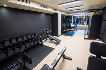 Modern gym for fitness