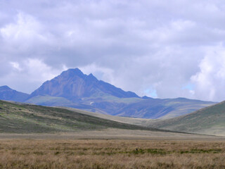 Fototapeta na wymiar Antisana Ecological Reserve, Antisana Volcano, Ecuador