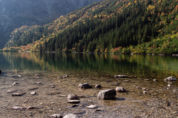 lake in the mountains
