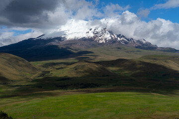 Fototapeta premium Antisana Ecological Reserve, Antisana Volcano, Ecuador