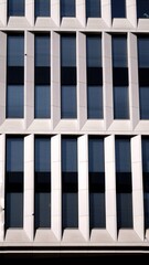 minimal pattern of windows of a building 