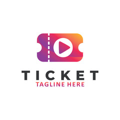 ticket logo icon