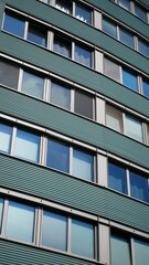 Fototapeta premium minimal modern office building