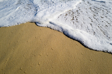 Ocean Waves crashing on shore 