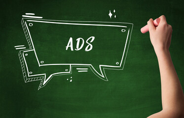 Hand drawing abbreviation concept