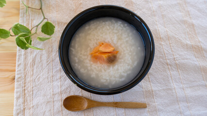 鮭のお粥 ”Japanese Rice porridge