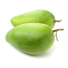 mangos on a white background