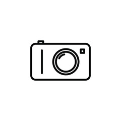 Camera Line Icon, Vector, Illustration, Logo Template. Suitable For Many Purposes.