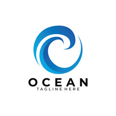 ocean logo icon