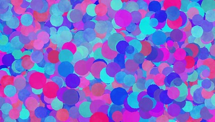 colorful circles background with bubbles for banner backdrop and wallpaper