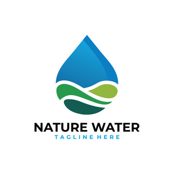 nature water logo