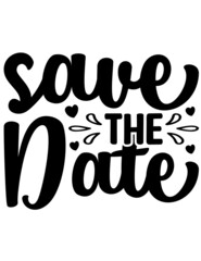 Save The Date Svg