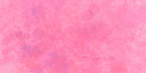 Pink water color paint wall Background with dust oil stain texture. Abstract colorful painting for texture background. Splash acrylic colorful background. banner for wallpaper, Painted Illustration.