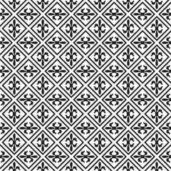 Vector seamless pattern with lettering Happy Easter and mandala shape. Perfect texture for your Easter printing and textile design, paper, fabric, book cover, web and magazine pages background.
