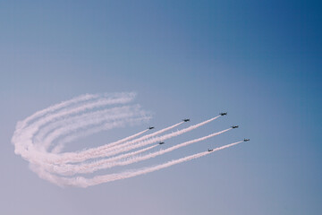 Korean air show (black eagles)