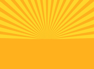 Obraz premium Sunlight abstract background. Orange and yellow color burst background.