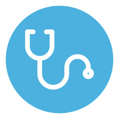 Stethoscope Vector icon which is suitable for commercial work and easily modify or edit it

