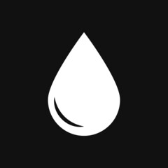 drop icon vector illustration