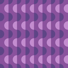 Rounded abstract seamless pattern - accent for any surfaces.