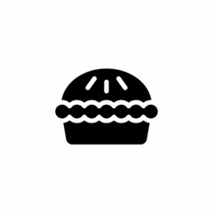 Fruit Cake icon in vector. Logotype