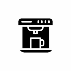 Coffee Maker icon in vector. Logotype