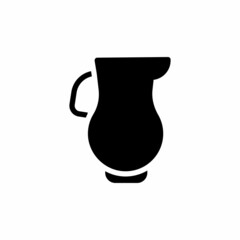 Jug icon in vector. Logotype