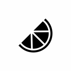 Lemon icon in vector. Logotype