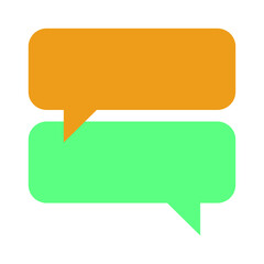 chat bubble Vector icon which is suitable for commercial work and easily modify or edit it

