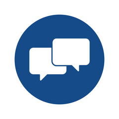 Chat comment Vector icon which is suitable for commercial work and easily modify or edit it

