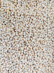 Urad dal, Peeled organic black gram seamless background.