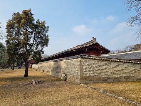 Jongmyo, an old palace in Korea